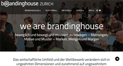 Desktop Screenshot of brandinghouse.ch